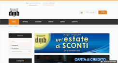 Desktop Screenshot of dmbitalia.com